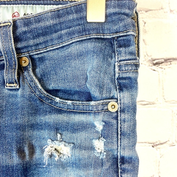 AG High Waist Skinny Jeans 27 - Picture 4 of 10